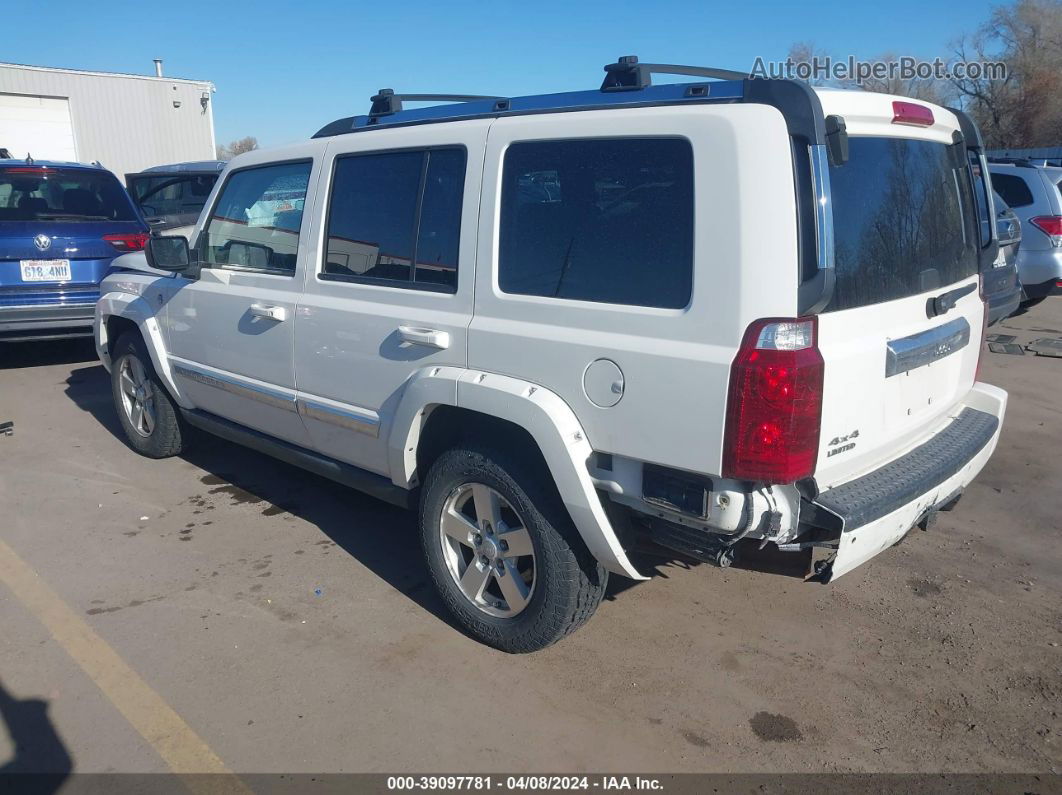 2006 Jeep Commander Limited Белый vin: 1J8HG58N36C198598