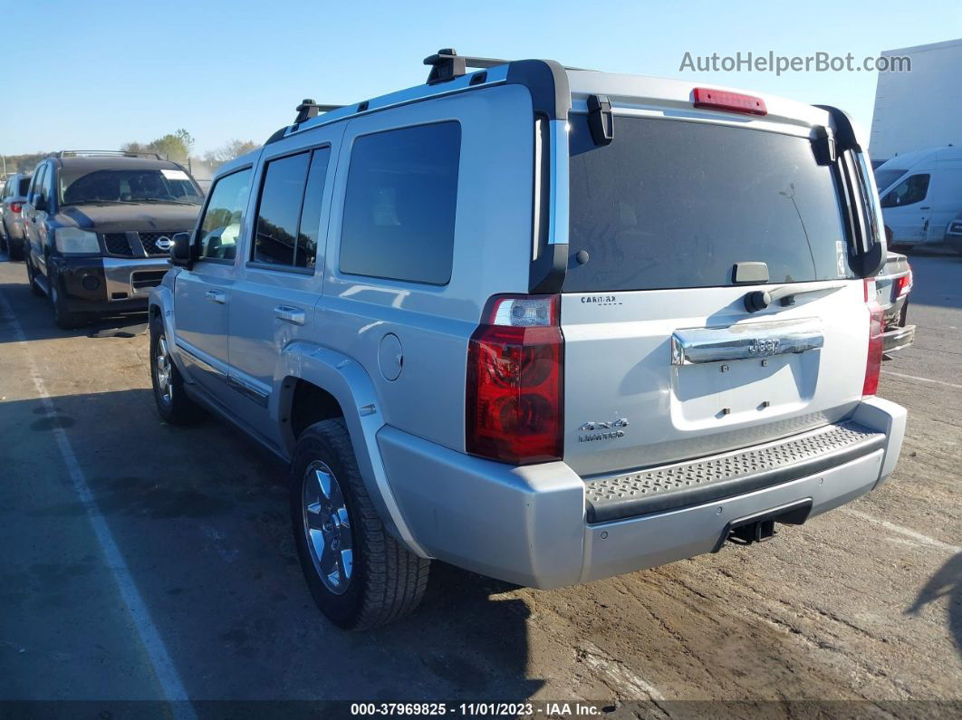 2006 Jeep Commander Limited Silver vin: 1J8HG58N36C305486