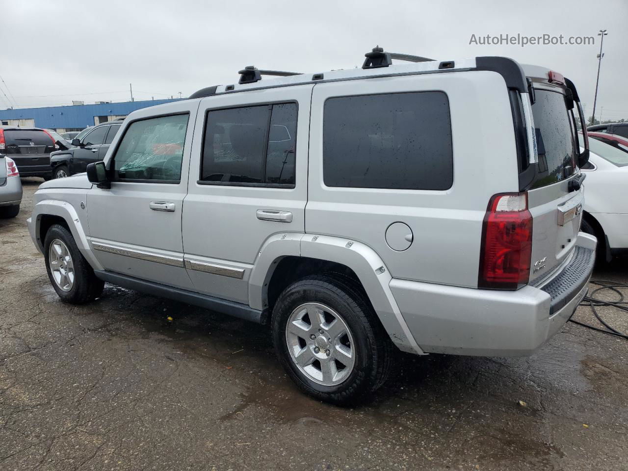 2006 Jeep Commander Limited Silver vin: 1J8HG58N46C127572