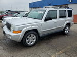 2006 Jeep Commander Limited Silver vin: 1J8HG58N46C127572