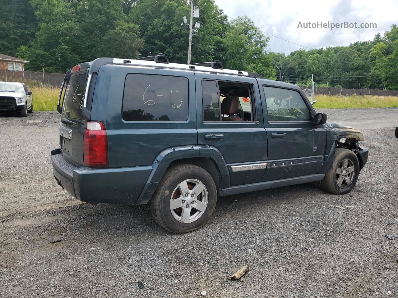 2006 Jeep Commander Limited Green vin: 1J8HG58N76C139540