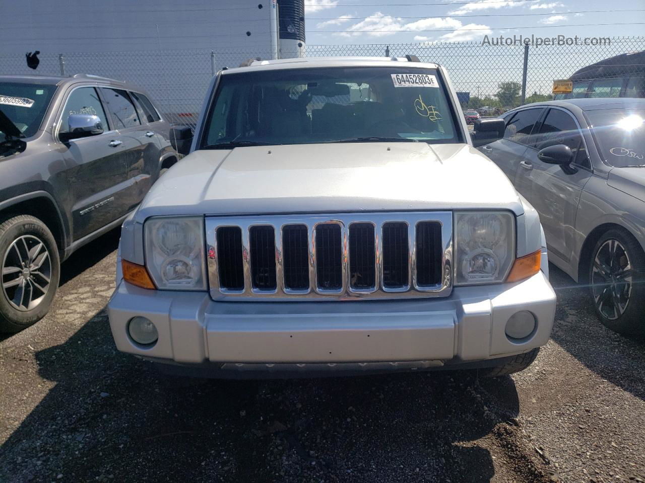 2006 Jeep Commander Limited Серебряный vin: 1J8HG58N86C301238