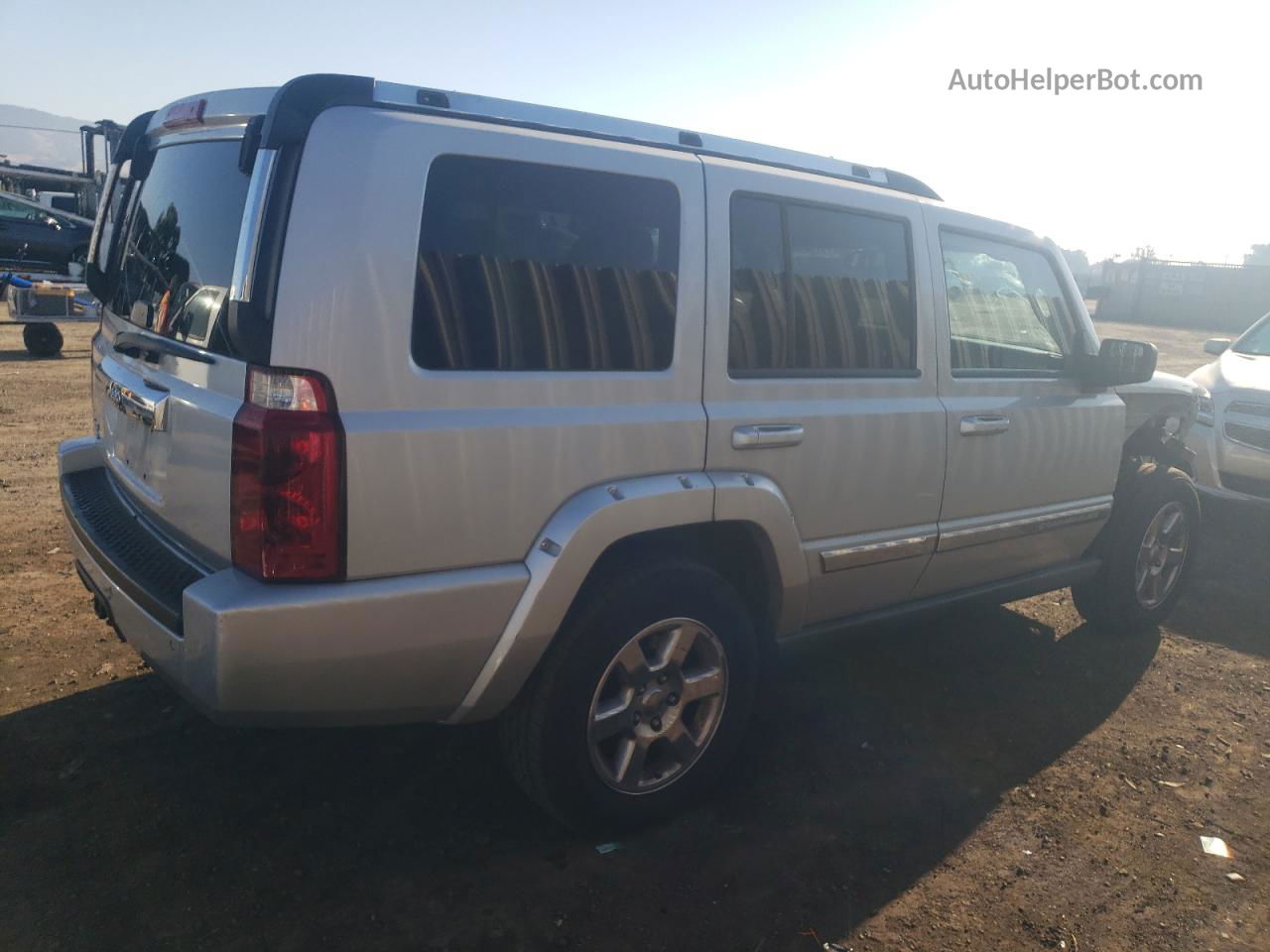 2006 Jeep Commander Limited Silver vin: 1J8HG58N96C303080