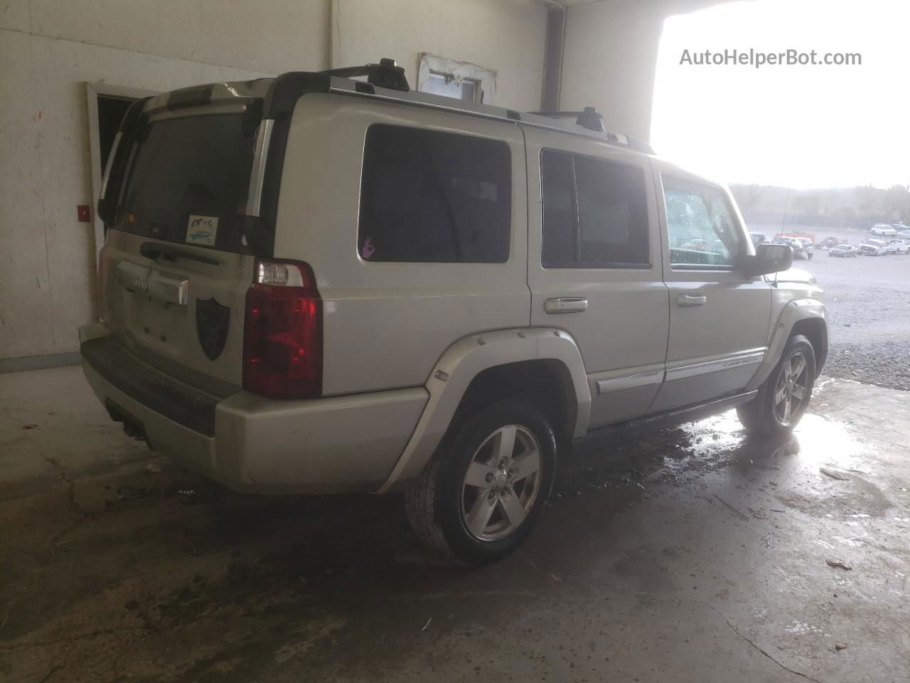 2006 Jeep Commander Limited Silver vin: 1J8HG58N96C359715