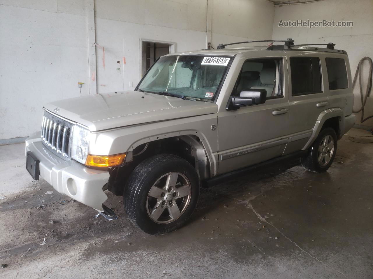 2006 Jeep Commander Limited Silver vin: 1J8HG58N96C359715