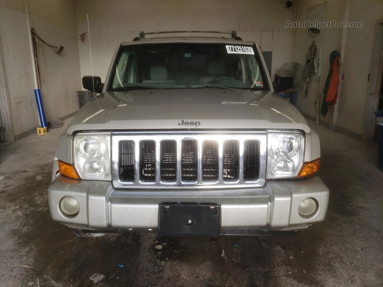 2006 Jeep Commander Limited Silver vin: 1J8HG58N96C359715