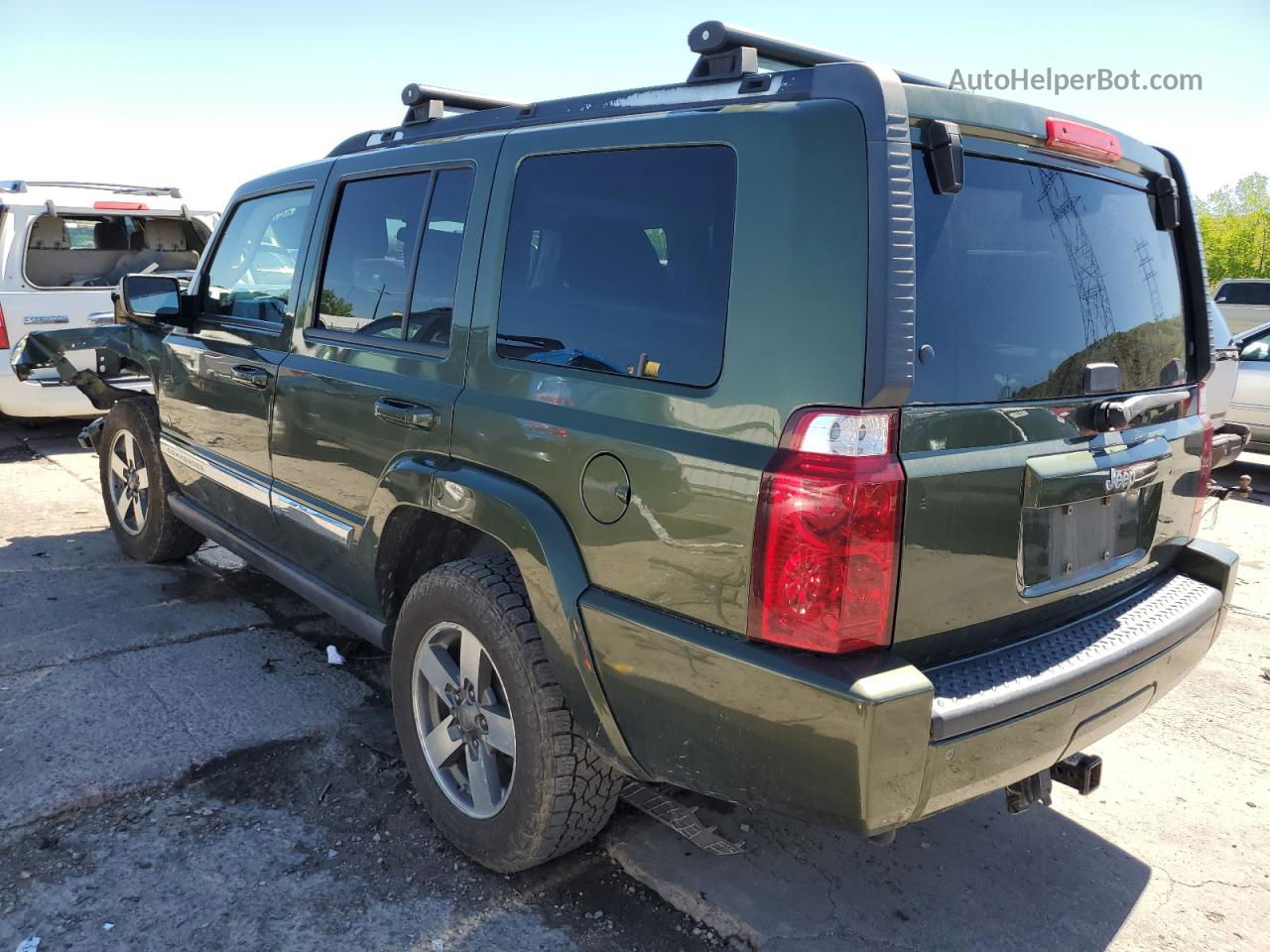 2006 Jeep Commander  Green vin: 1J8HH48K16C346647