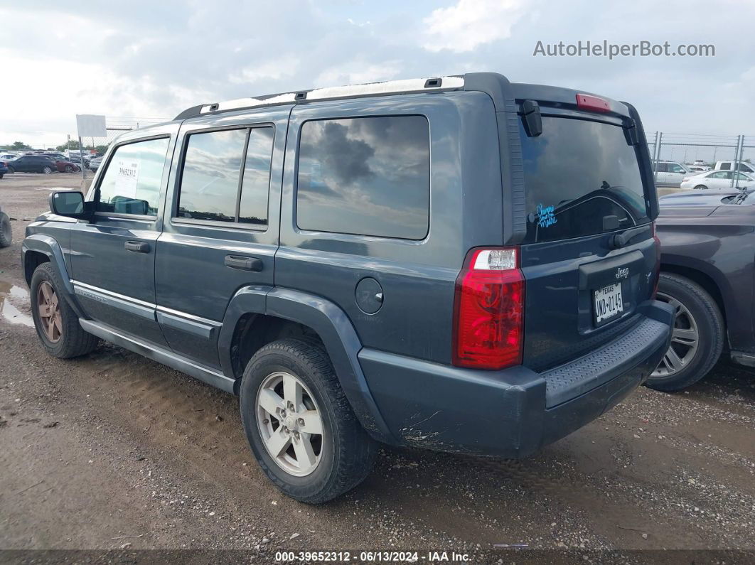 2006 Jeep Commander   Blue vin: 1J8HH48K16C349256