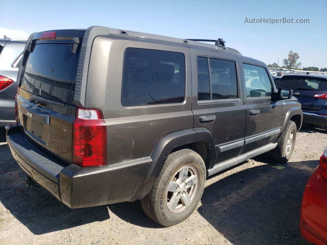 2006 Jeep Commander  Gray vin: 1J8HH48K46C291952