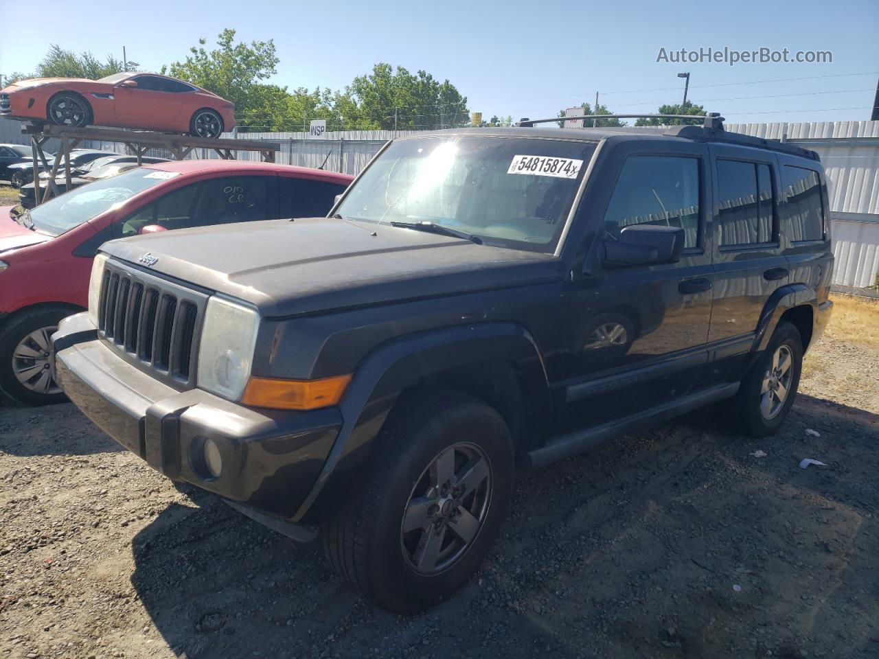 2006 Jeep Commander  Gray vin: 1J8HH48K46C291952