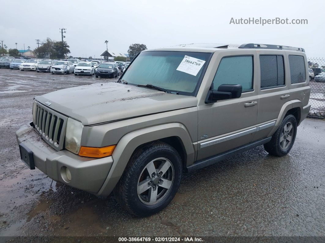 2006 Jeep Commander   Brown vin: 1J8HH48K86C293896