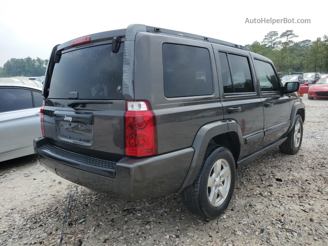 2006 Jeep Commander  Brown vin: 1J8HH48K96C106729