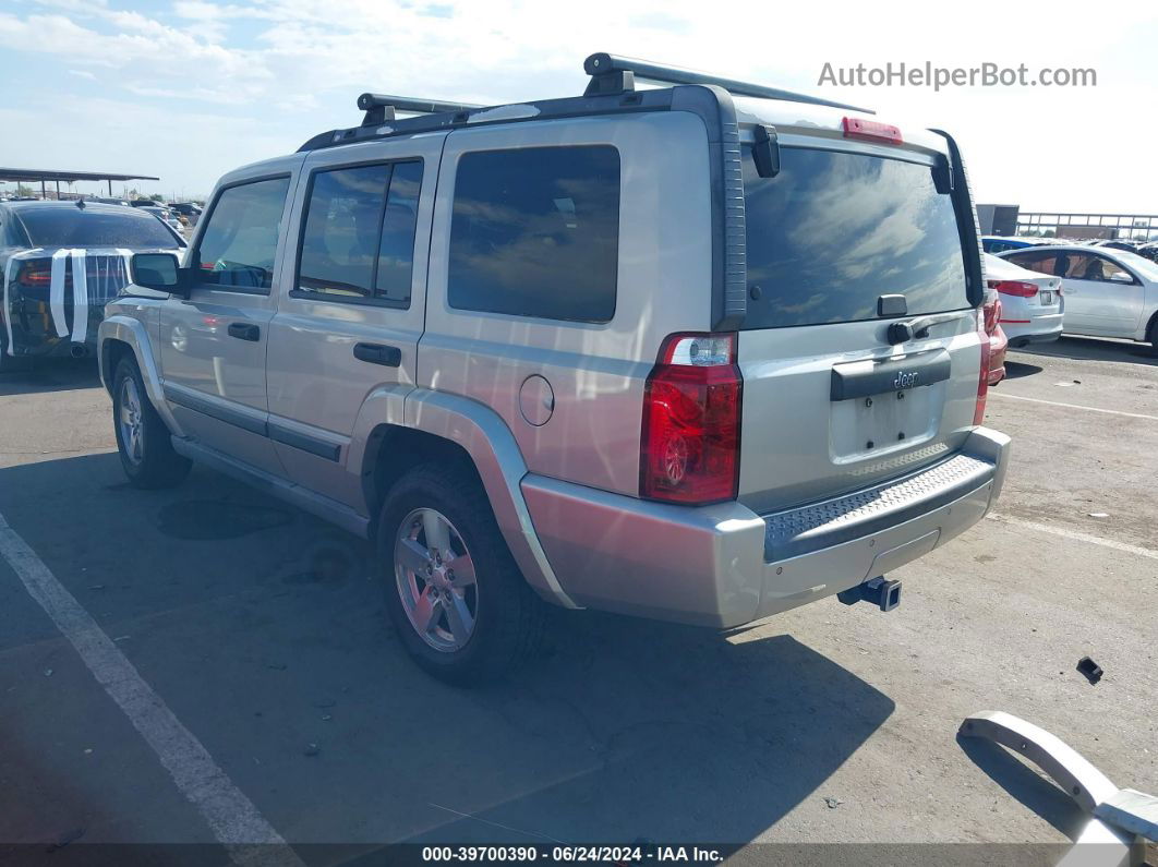 2006 Jeep Commander   Желто-коричневый vin: 1J8HH48K96C335072