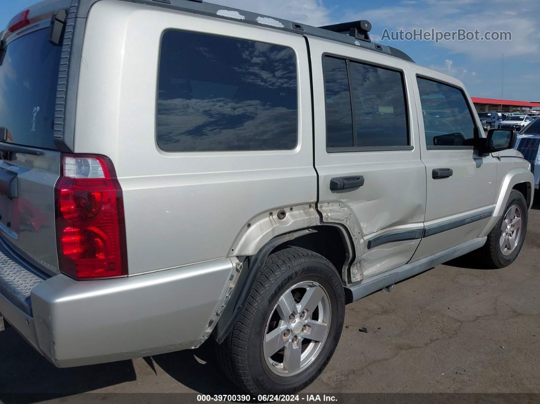 2006 Jeep Commander   Желто-коричневый vin: 1J8HH48K96C335072