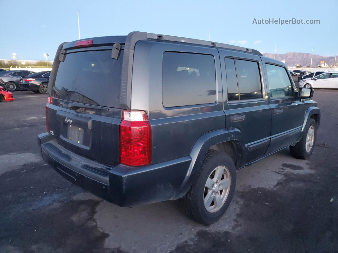 2006 Jeep Commander  Угольный vin: 1J8HH48KX6C367660