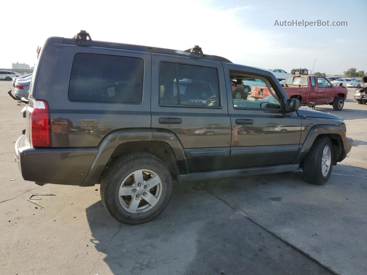 2006 Jeep Commander  Коричневый vin: 1J8HH48N26C157063