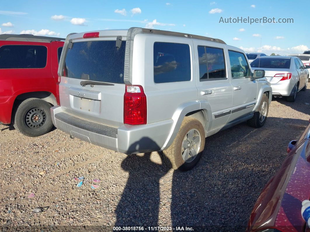 2006 Jeep Commander Серебряный vin: 1J8HH48N26C260936