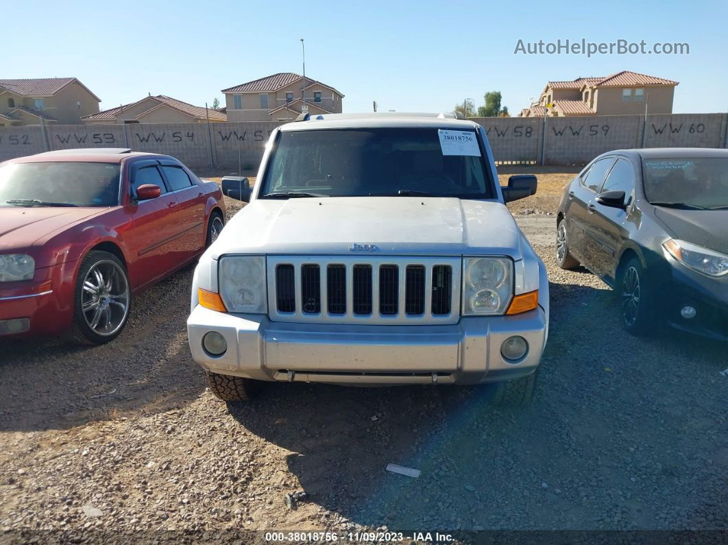 2006 Jeep Commander Серебряный vin: 1J8HH48N26C260936