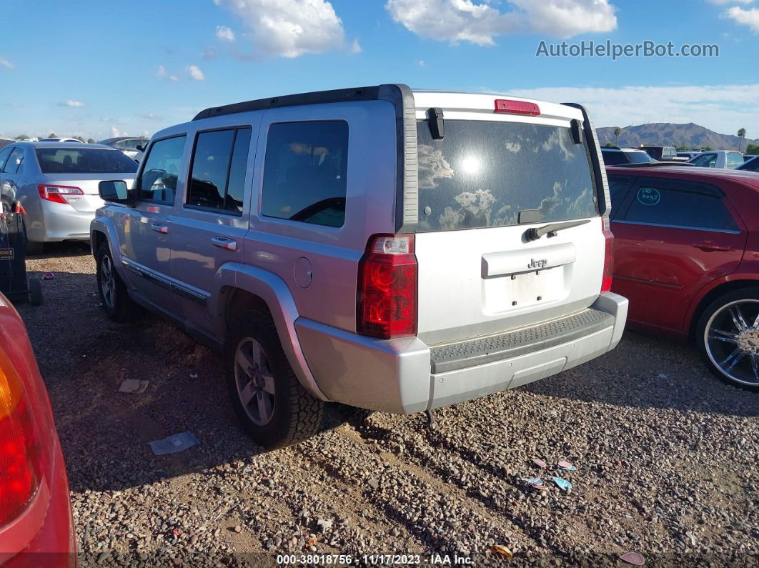 2006 Jeep Commander Silver vin: 1J8HH48N26C260936