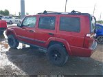 2006 Jeep Commander Red vin: 1J8HH48N26C296075