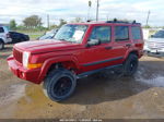 2006 Jeep Commander Red vin: 1J8HH48N26C296075