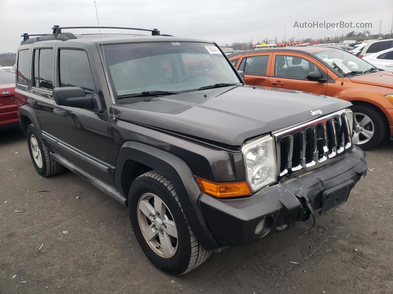 2006 Jeep Commander  Gray vin: 1J8HH48N36C153779