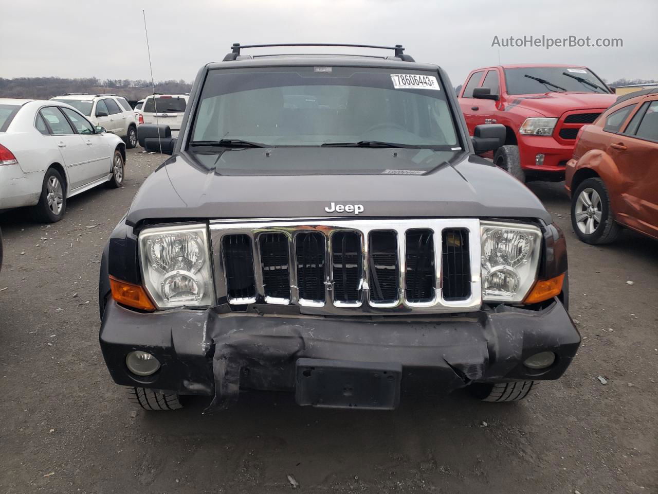 2006 Jeep Commander  Gray vin: 1J8HH48N36C153779