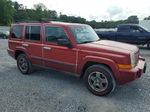 2006 Jeep Commander  Red vin: 1J8HH48N36C212703