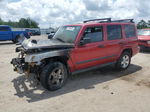 2006 Jeep Commander  Red vin: 1J8HH48N46C106647