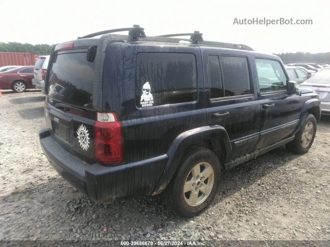 2006 Jeep Commander   Blue vin: 1J8HH48N46C175855