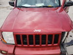 2006 Jeep Commander  Red vin: 1J8HH48N76C189278