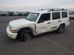 2006 Jeep Commander  White vin: 1J8HH48NX6C210981