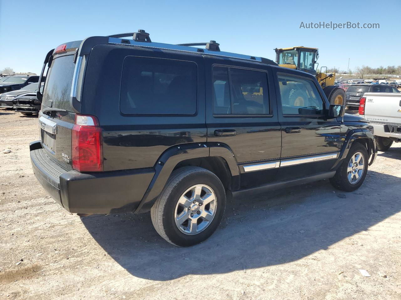 2006 Jeep Commander Limited Black vin: 1J8HH58276C289358