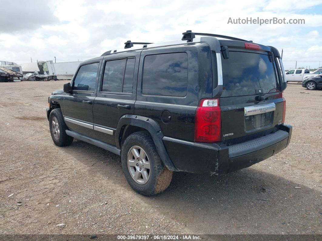 2006 Jeep Commander Limited Black vin: 1J8HH58286C365928