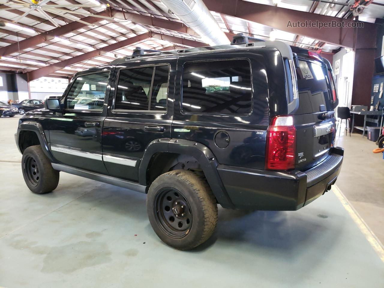 2006 Jeep Commander Limited Black vin: 1J8HH582X6C220292