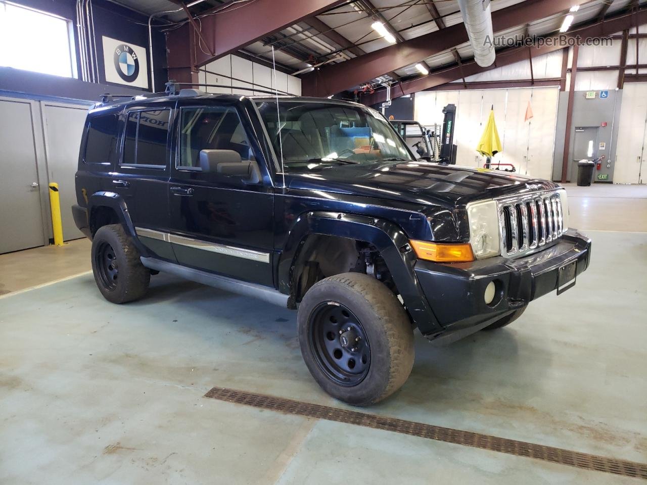 2006 Jeep Commander Limited Black vin: 1J8HH582X6C220292