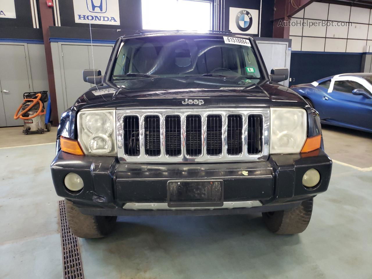 2006 Jeep Commander Limited Black vin: 1J8HH582X6C220292