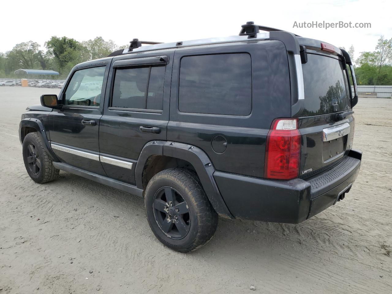 2006 Jeep Commander Limited Black vin: 1J8HH58N16C192649