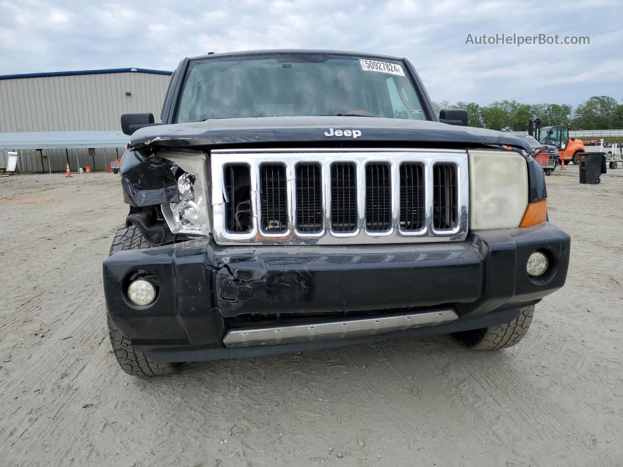 2006 Jeep Commander Limited Black vin: 1J8HH58N16C192649