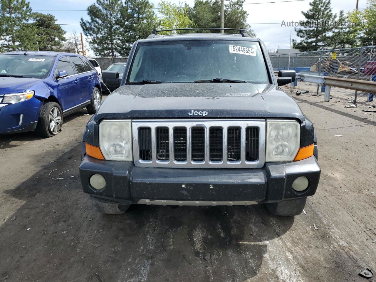 2006 Jeep Commander Limited Black vin: 1J8HH58N26C196709