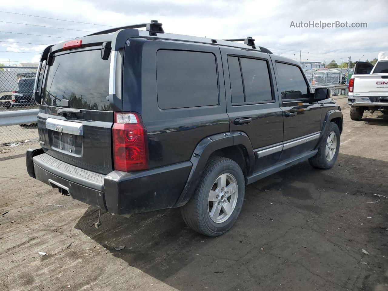 2006 Jeep Commander Limited Black vin: 1J8HH58N26C196709