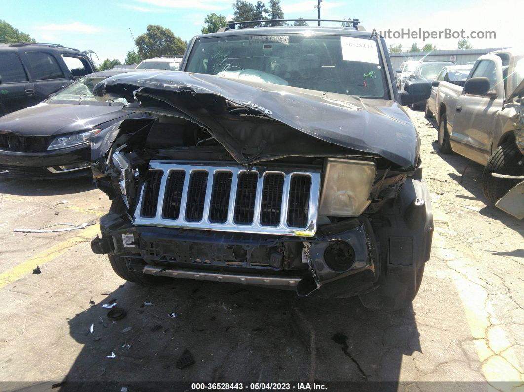 2006 Jeep Commander Limited Black vin: 1J8HH58N46C312525