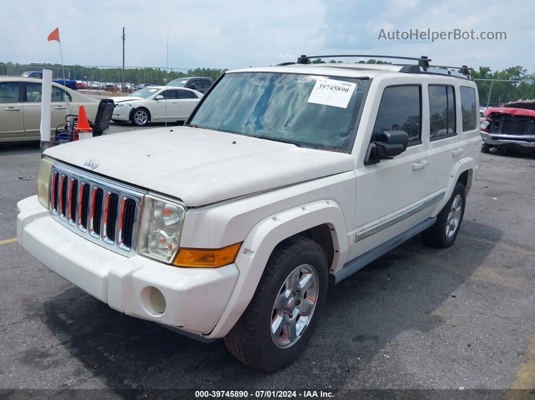 2006 Jeep Commander Limited Белый vin: 1J8HH58N66C247984