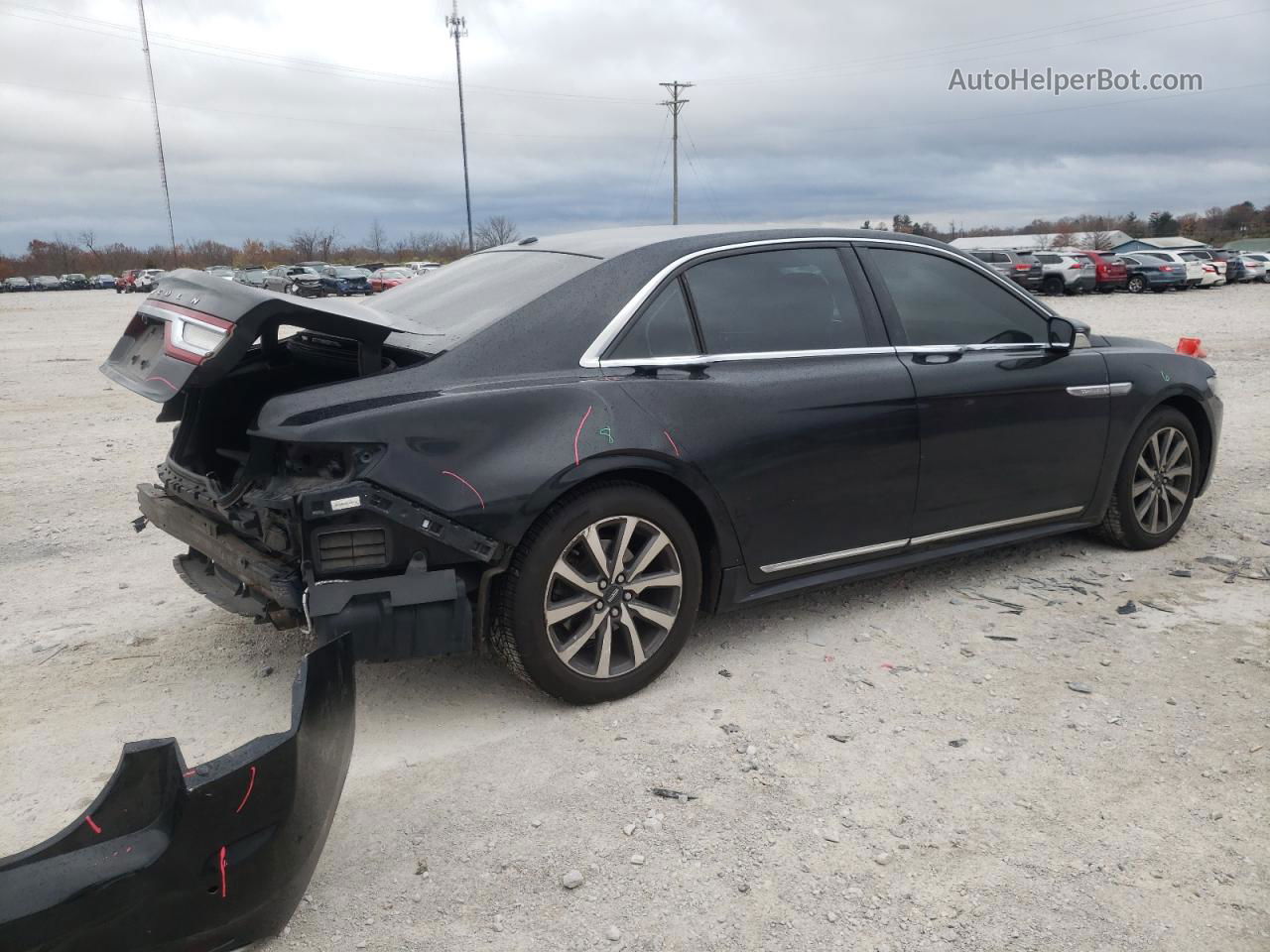 2017 Lincoln Continental  Black vin: 1LN6L9HK0H5614827