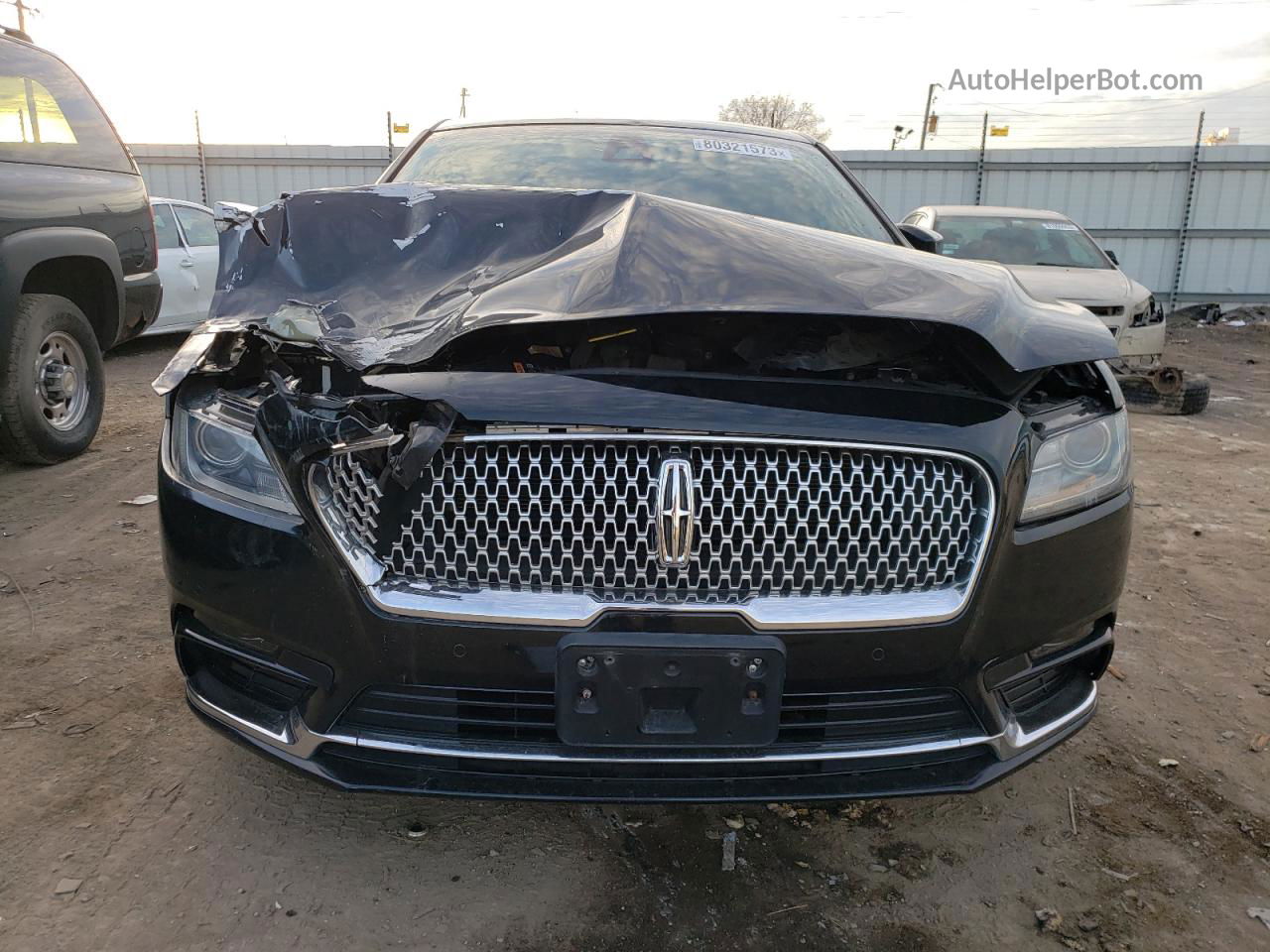 2017 Lincoln Continental  Black vin: 1LN6L9HK1H5617753