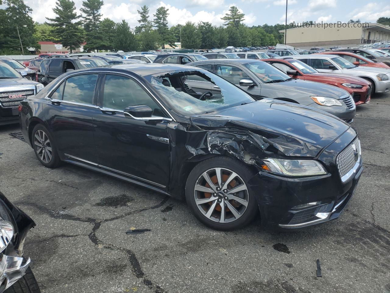 2017 Lincoln Continental  Black vin: 1LN6L9HK5H5620445