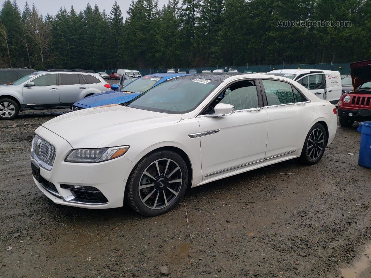 2017 Lincoln Continental Reserve Белый vin: 1LN6L9NC7H5603000