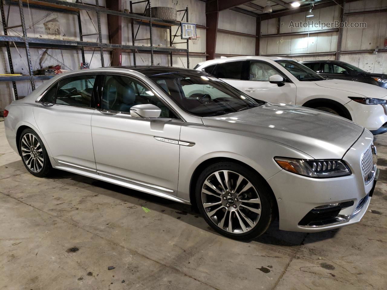 2017 Lincoln Continental Reserve Silver vin: 1LN6L9NC7H5605426