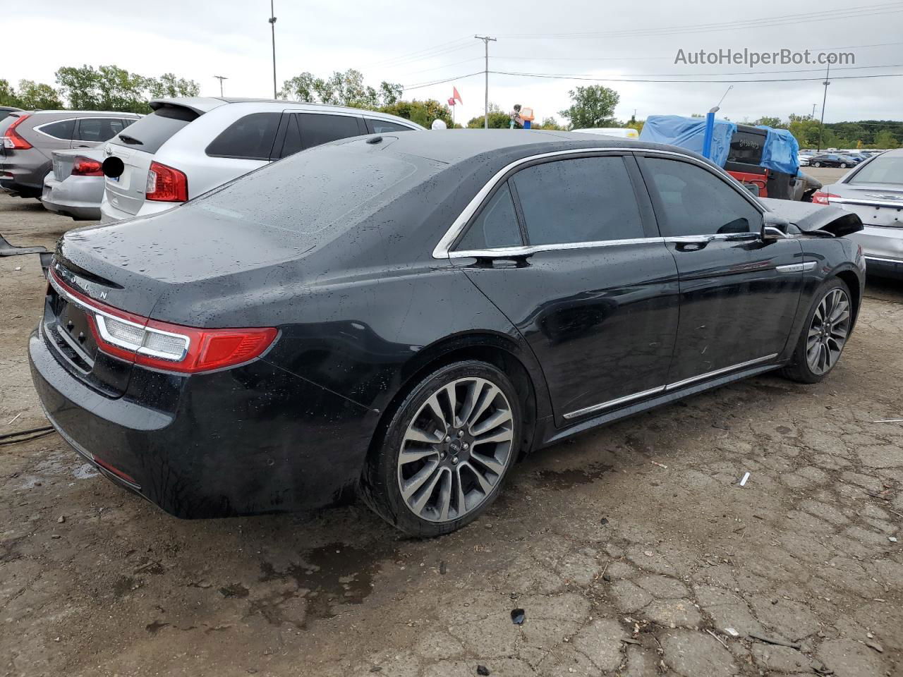 2017 Lincoln Continental Reserve Black vin: 1LN6L9NC9H5627119