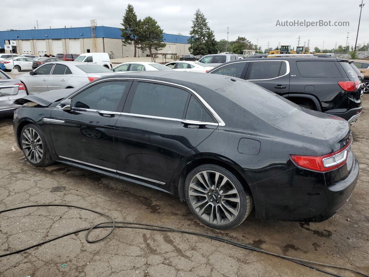 2017 Lincoln Continental Reserve Black vin: 1LN6L9NC9H5627119